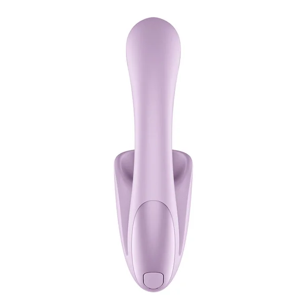 Satisfyer Tongue Expert - Violet 18 cm USB Rechargeable Vibrator with Flicking Clit Stimulator — image 7 of 8