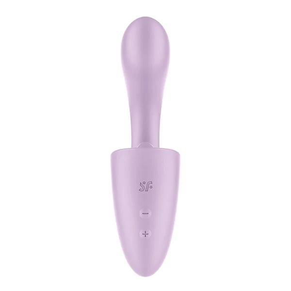 Satisfyer Tongue Expert - Violet 18 cm USB Rechargeable Vibrator with Flicking Clit Stimulator — image 6 of 8