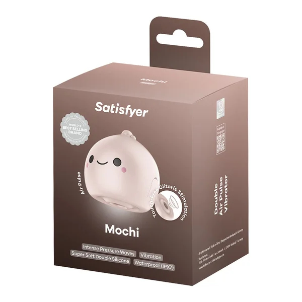 Satisfyer Mochi - Beige - Beige USB Rechargeable Air Pulse Stimulator — image 7 of 7