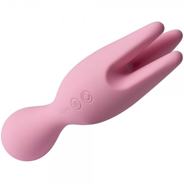 Svakom Nymph 6.1" Silicone Vibrator with Moving Fingers