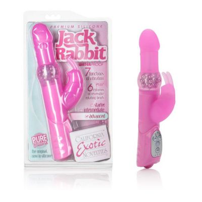 Premium Silicone Jack Rabbit Pink