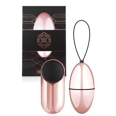 Rosy Gold Nouveau 2 8 Vibrating Egg With Remote