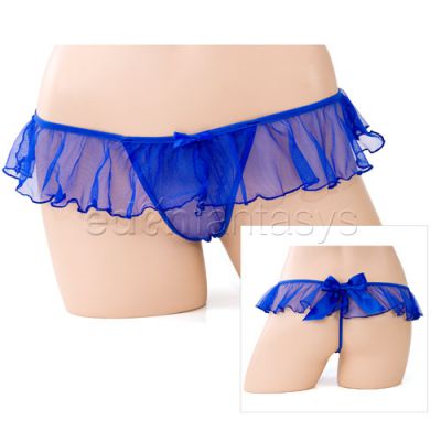Bow back g string