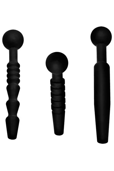 Master Series Set of 3 Silicone Penis Plugs — image 6 of 6