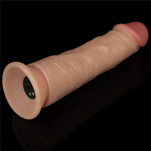 7 Inch Power Basics - Flesh 18 cm USB Rechargeable Vibrating Dong — image 7 of 9