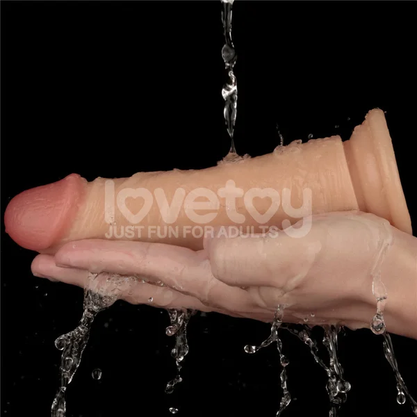 7 Inch Power Basics - Flesh 18 cm USB Rechargeable Vibrating Dong — image 2 of 9