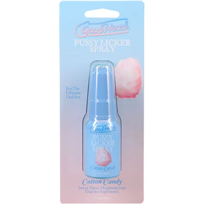 goodhead pussy licker spray cotton candy cotton candy flavoured spray 29 ml bottle