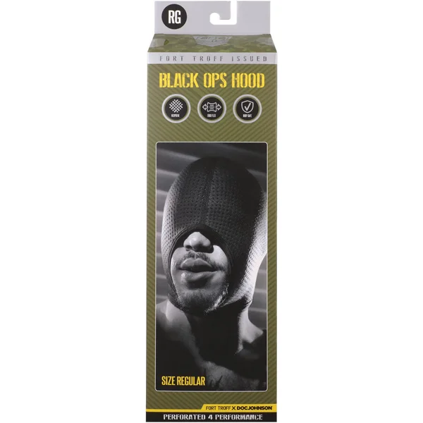 Fort Troff Black Ops Hood Regular - Black Hood