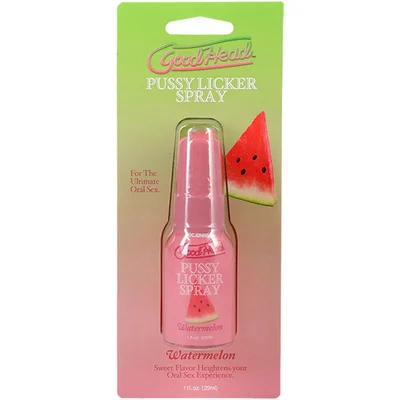 goodhead pussy licker spray watermelon watermelon flavoured spray 29 ml bottle