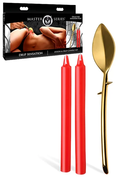 Master Series Drip Sensation Spoon & Candle Wax Play Set — image 4 of 9