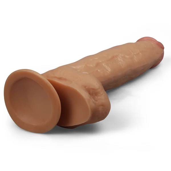 King Size 11'' Realistic Dildo - Flesh 29.5 cm Dong — image 9 of 9