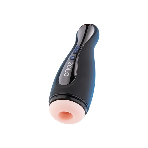 Zolo Blowpin - Flesh USB Rechargeable Auto Sucking and Vibrating Masturbator — image 3 of 7