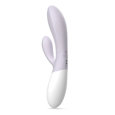 zini dew purple hydrangea 20 cm usb rechargeable rabbit vibrator