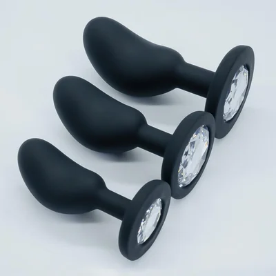 magic touch fun lil beanies butt plug black
