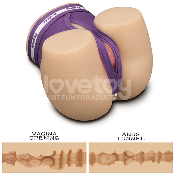 Streetgirls Dual Motor Sensation Pulse - Flesh USB Rechargeable Vibrating Masturbator — image 2 of 9