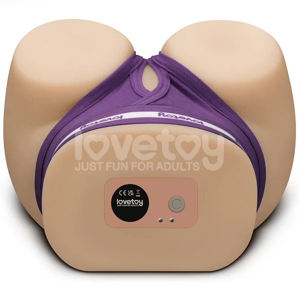 Streetgirls Dual Motor Sensation Pulse - Flesh USB Rechargeable Vibrating Masturbator — image 7 of 9