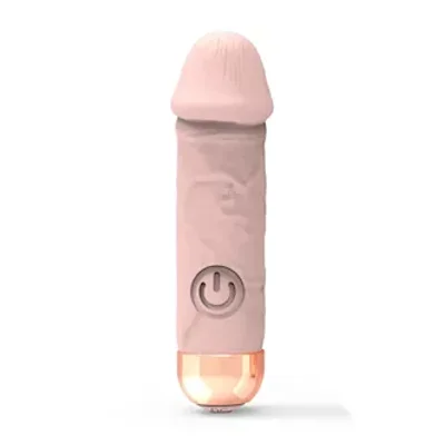amore mini vibrating realistic dildo