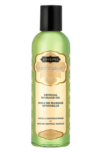 Kama Sutra Naturals Massage Oil Vanilla Sandalwood | 59ml / 2oz — image 2 of 2