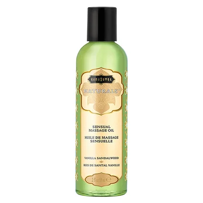 kama sutra naturals massage oil vanilla sandalwood 59ml 2oz
