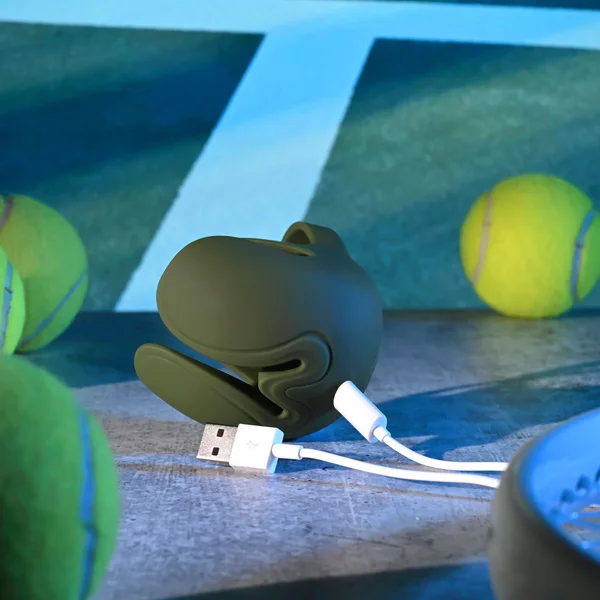 Zero Tolerance NUTTY BUDDY - Olive Green USB Rechargeable Vibrating Cock & Balls Ring — image 9 of 9