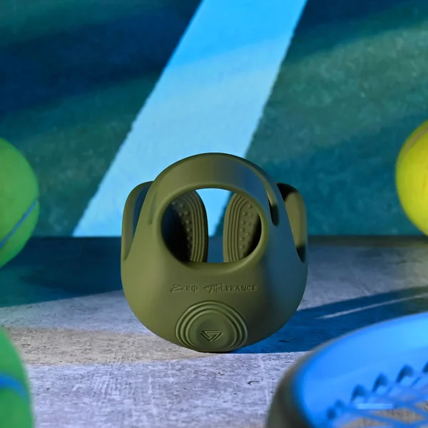 Zero Tolerance NUTTY BUDDY - Olive Green USB Rechargeable Vibrating Cock & Balls Ring — image 3 of 9