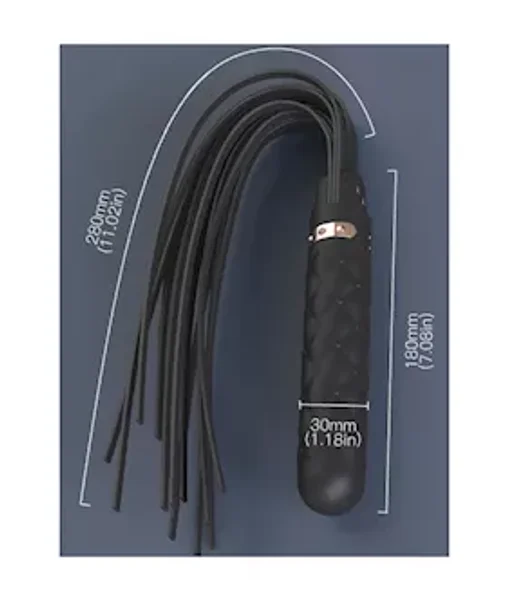 Amore Diamond In The Rough Vibrating Flogger — image 4 of 4