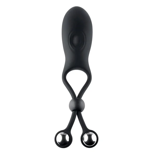 Zero Tolerance THE BIG BANG - Black USB Rechargeable Vibrating Lasso Cock Ring — image 8 of 9