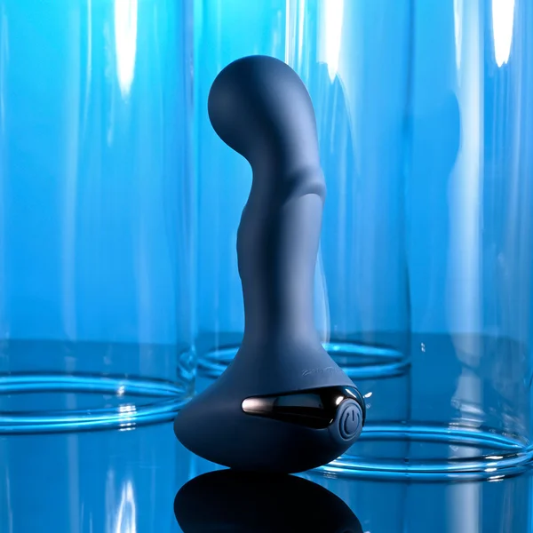 Zero Tolerance BLUE OASIS - Blue 12.3 cm USB Rechargeable Vibrating Anal Plug — image 4 of 9