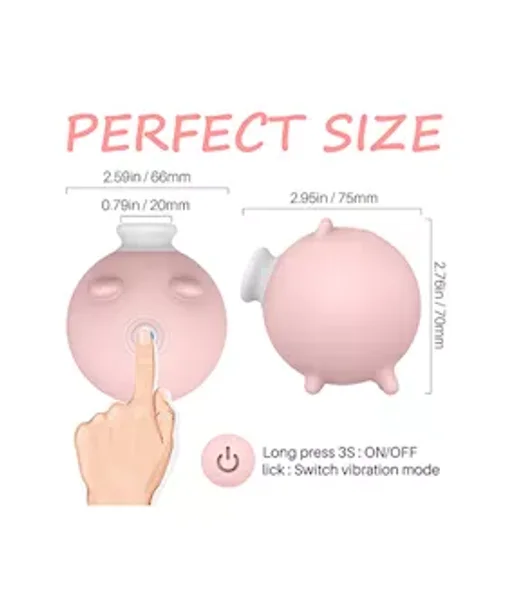Amore Piggy Suction Vibrator — image 4 of 4