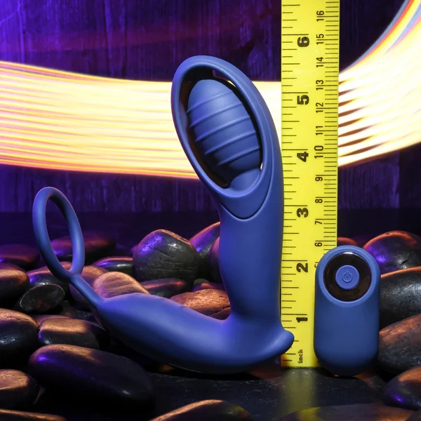 Zero Tolerance EXTRA MILE - Blue USB Rechargeable Vibrating Prostate Massager — image 7 of 8
