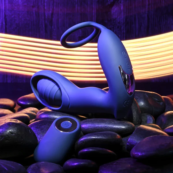 Zero Tolerance EXTRA MILE - Blue USB Rechargeable Vibrating Prostate Massager — image 5 of 8