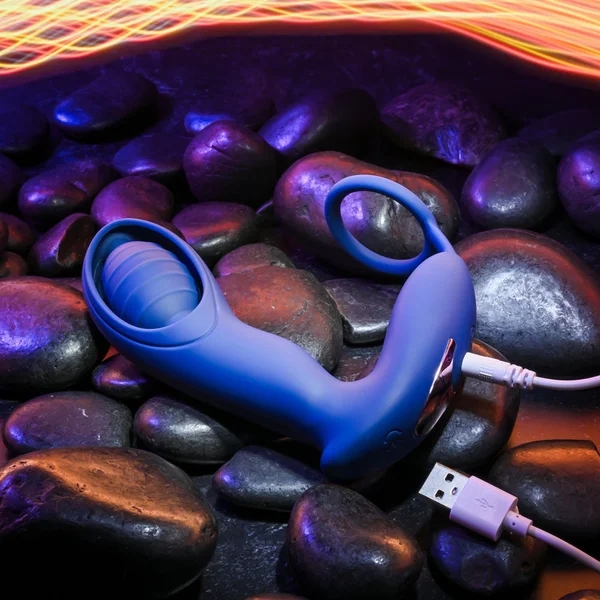 Zero Tolerance EXTRA MILE - Blue USB Rechargeable Vibrating Prostate Massager — image 8 of 8