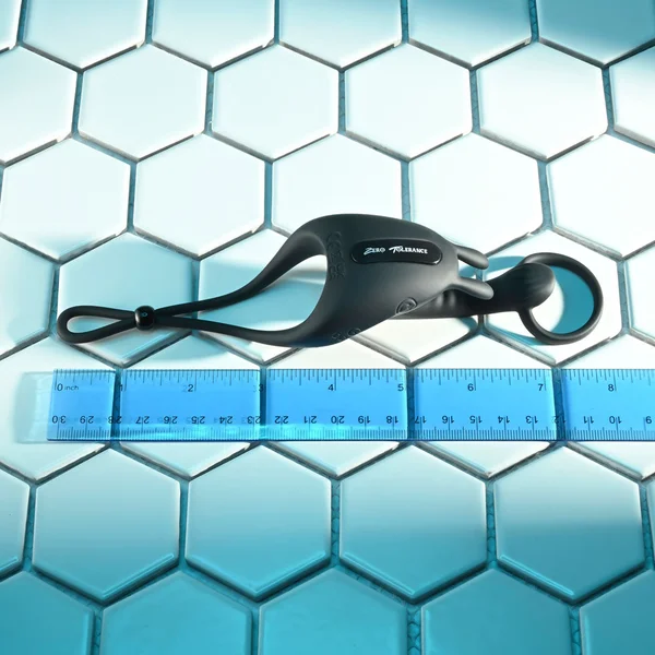 Zero Tolerance SADDLE UP - Black USB Rechargeable Vibrating Cock & Ball Rings — image 8 of 9