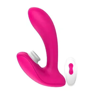 amore seductive remote controlled suction vibrator