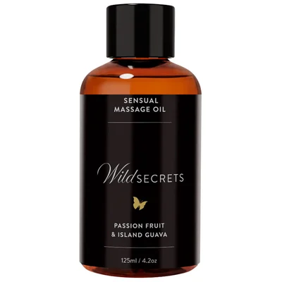 wild secrets passion fruit island guava sensual massage oil 125ml 42oz
