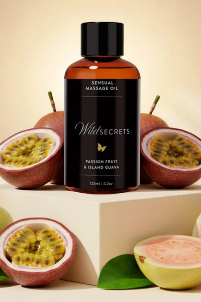 Wild Secrets Passion Fruit & Island Guava Sensual Massage Oil | 125ml (4.2oz) — image 4 of 4