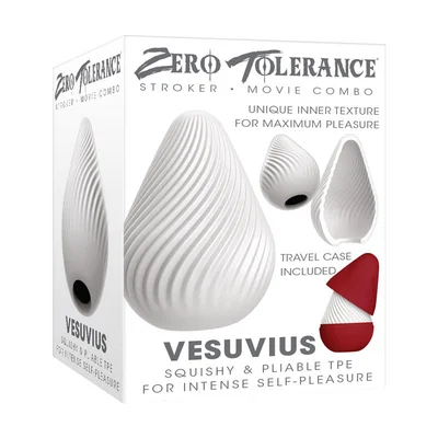 zero tolerance vesuvius white mini stroker egg