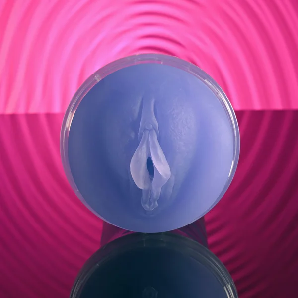 Zero Tolerance POP ON THE GLOW - Glow in Dark Purple Vagina Stroker — image 5 of 9