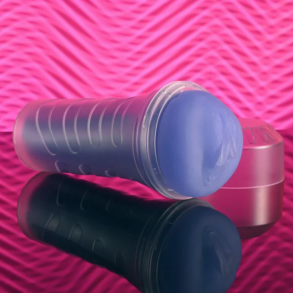 Zero Tolerance POP ON THE GLOW - Glow in Dark Purple Vagina Stroker — image 2 of 9