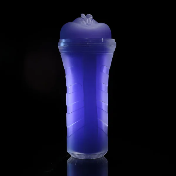 Zero Tolerance POP ON THE GLOW - Glow in Dark Purple Vagina Stroker — image 4 of 9