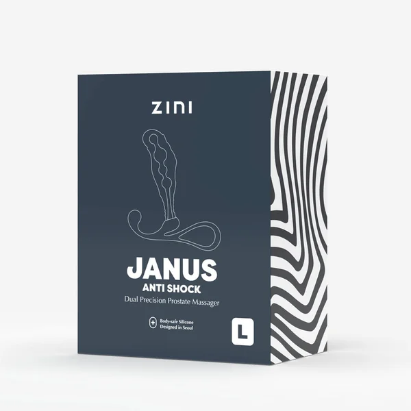 Zini Janus Anti Shock - Large - Black Large Prostate Massager — image 6 of 6