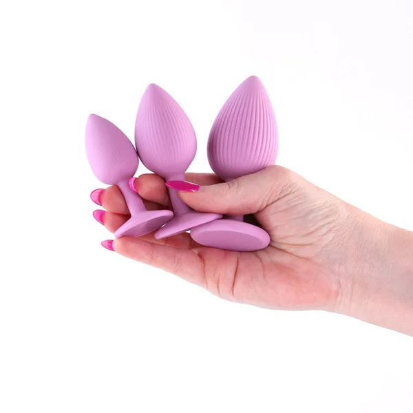INYA Triple Ace Kit - Blush - Pink Butt Plugs - Set of 3 Sizes — image 3 of 5
