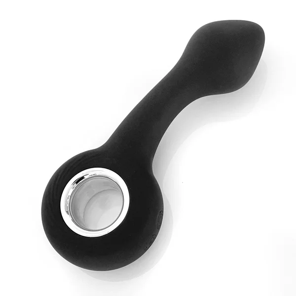 VERS Rechargeable Silicone G Spot Vibe - Black 13.8 cm USB Rechargeable Vibrator — image 3 of 5