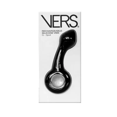 vers rechargeable silicone g spot vibe black 138 cm usb rechargeable vibrator