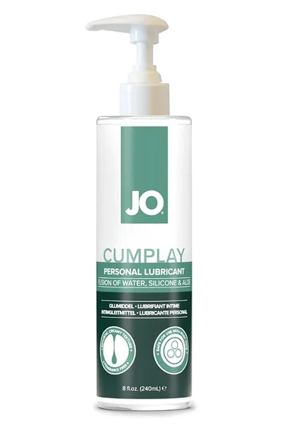 JO Cumplay Water Based, Silicone & Aloe Hybrid Lubricant (8oz/240ml) — image 3 of 3
