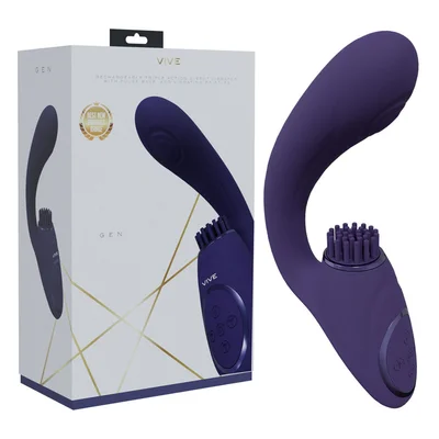 vive gen purple purple usb rechargeable triple motor vibrator