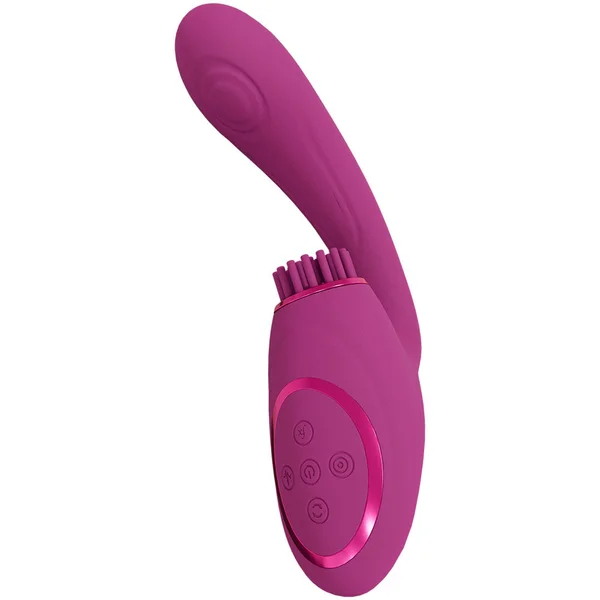 VIVE Gen - Pink - Pink USB Rechargeable Triple Motor Vibrator — image 4 of 7