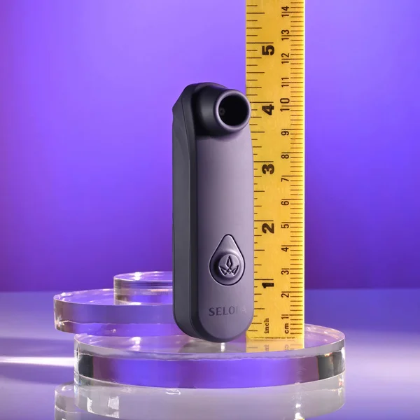 Selopa SURE THING - Black Vibrating & Sucking Stimulator
