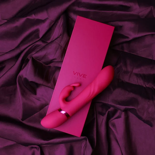 VIVE Nari - Pink - Pink 24.1 cm USB Rechargeable Rabbit Vibrator — image 2 of 9