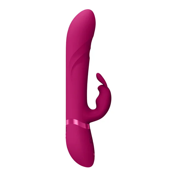 VIVE Nari - Pink - Pink 24.1 cm USB Rechargeable Rabbit Vibrator — image 5 of 9